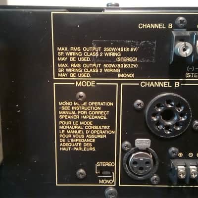 Yamaha P-2250-C Late 70s early 80s - Black metal image 3