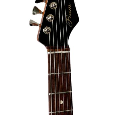 Fiam Guitars Mirari F-5 2022 Aged Black w/ Torn Trem Route. By past Ronin luthier Izzy Lugo NEW (Aut image 12