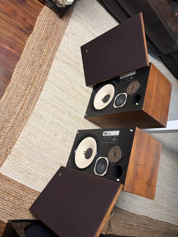 Vintage JBL L100 century Early 70s - Original walnut veneer image 1
