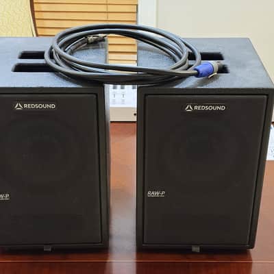 Red Sound Elis.8 (Elis 8) Powered Stereo Pair 2022 - Black image 2