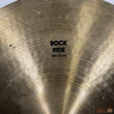 Zildjian Avedis 20” Rock Ride Cymbal (vintage) image 2