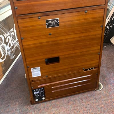 Leslie 991 Speaker-Iconic Walnut Cabinet-New Model w/Factory Warranty! image 1