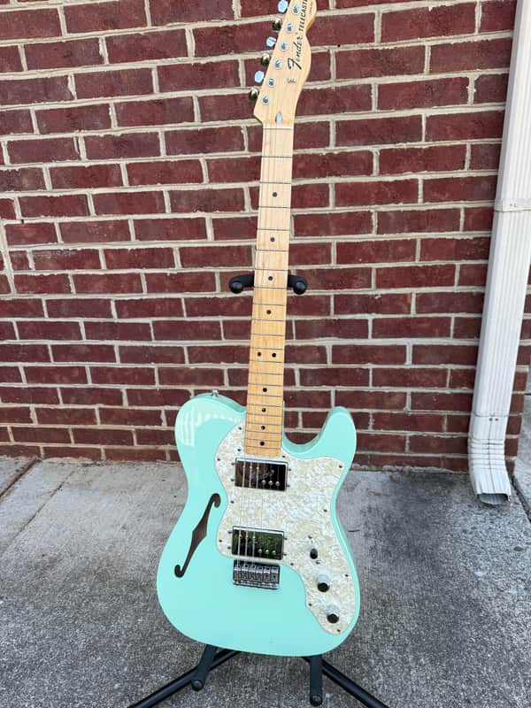 Fender FSR '72 Telecaster Thinline 2002 - Surf Green