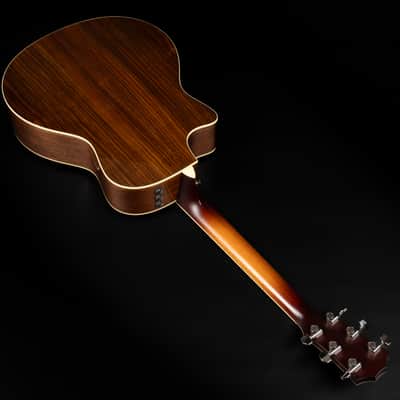 2015 Taylor 716ce - Vintage Sunburst | USA All Solid Grand Symphony Jumbo Acoustic Guitar Cutaway ES-2 Pickup | OHSC image 14