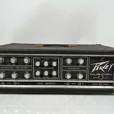 Peavey Musician 400 Series 210-Watt Guitar / Bass Head | Reverb