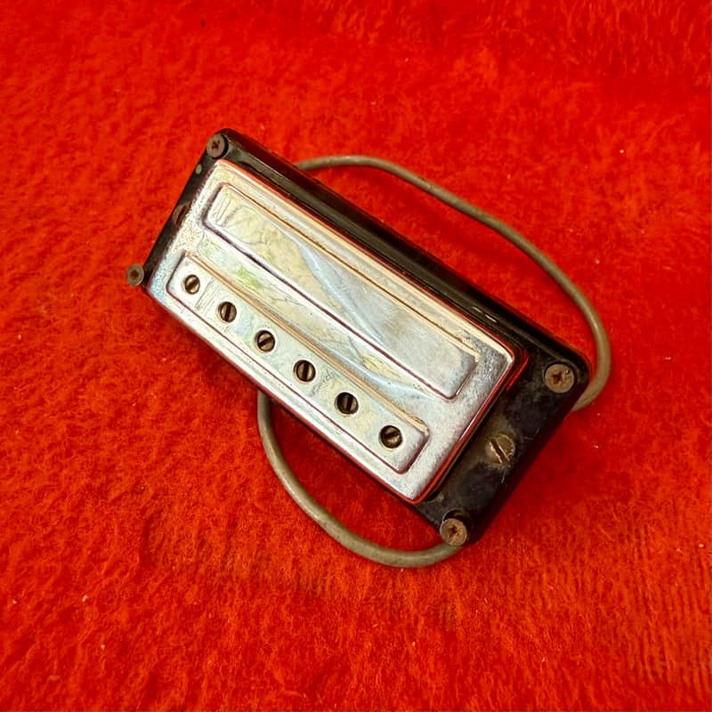 1960 Guild Anti-Hum mini humbucker bridge pickup Chrome