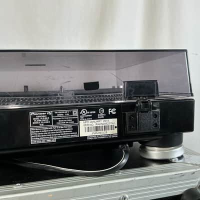 Pioneer PLX-500-K Direct Drive DJ Turntable 2010s - Black - w/ Road Case image 20