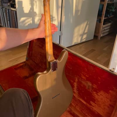 Fender Jaguar 1963 - Firemist gold image 3