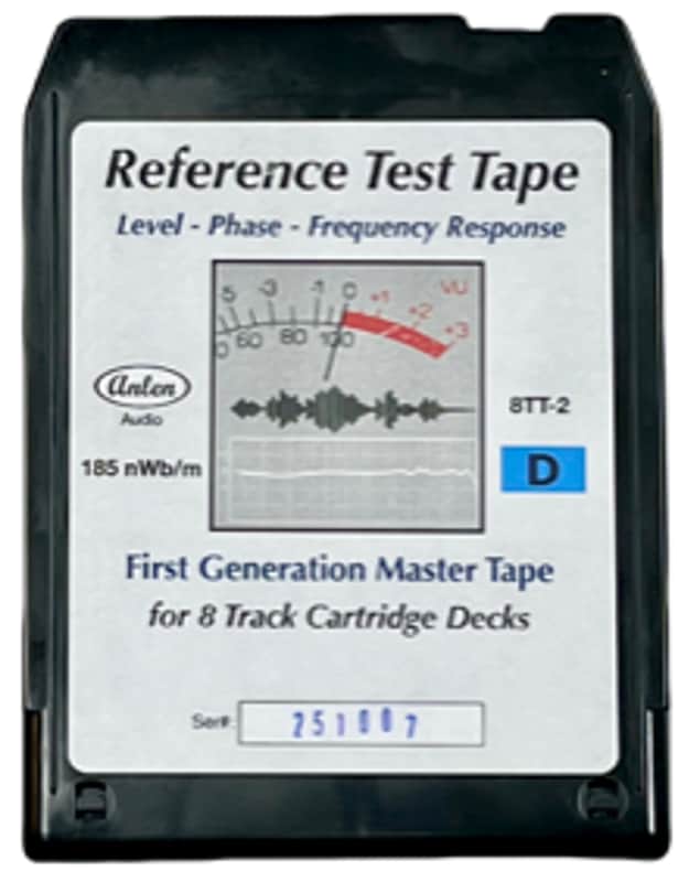 AnlenAudio 8TT-2 8 Track Alignment Tape *New* for Akai, Realistic, Pioneer image 1