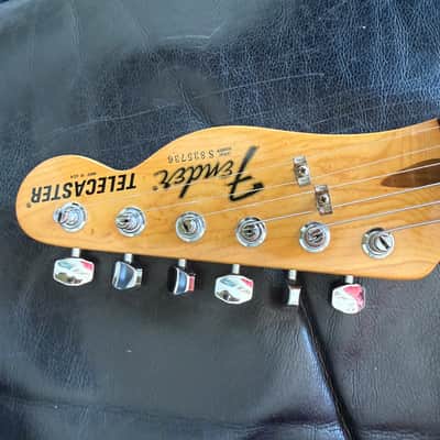 Fender Telecaster 1978 - Polar white - vintage classic original image 4