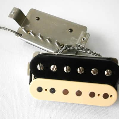 Q pickups 1959 PAF ZEBRA Humbucker VINTAGE CORRECT Clones 59 60 Fits Gibson Greco image 4
