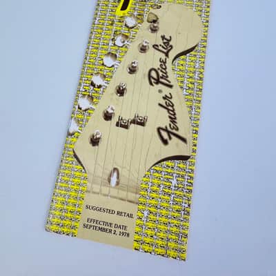 Fender Set of 5 Price List Booklets, 1977, 1977, 1978, 1979 & 1980 image 7