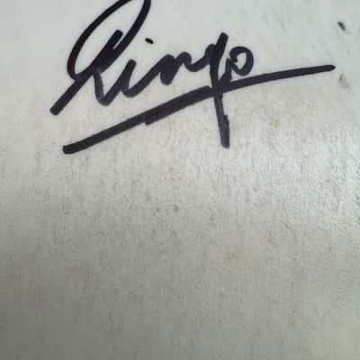 Ringo Starr's Stage Played and Signed 14" Remo Snare Drum Head. Authenticated! image 5
