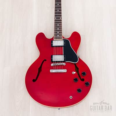 2005 Gibson ES-335 Dot Figured Cherry Semi-Hollow Guitar, 57 Classic PAF & DiMarzio w/ Case image 2