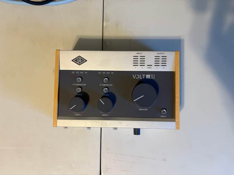 Universal Audio Volt 276 USB-C Audio Interface 2021 - Present - Tan / Gray image 1