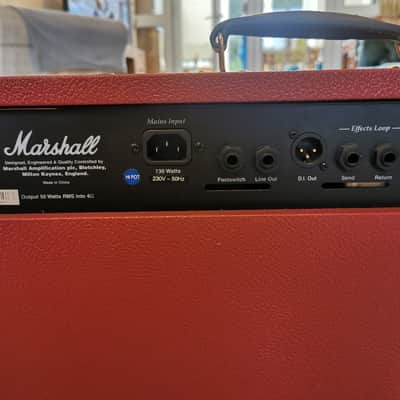 Marshall AS50D 2015 - Dark Red image 5