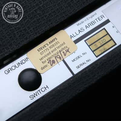 *Serviced* c.1970s Super Rare Sound City Energiser Slave Unit S 120 Watt Dallas Arbiter London Vintage British Amp 120w PA Systems image 13