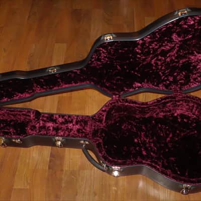 Calton Dreadnaught Case 2018 Black/Burgundy image 3