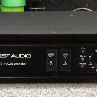 CREST AUDIO VINTAGE AMPLIFIER POWER AMPLIFIER MODEL FA-2401 DUAL MONO AMPLIFIER MADE IN USA image 4