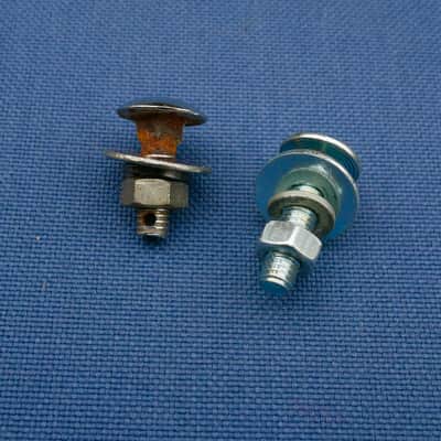Sonor Teardrop Bassdrum Muffler Damper Vintage Early 60s Z 5105/06 Ultra RARE image 10