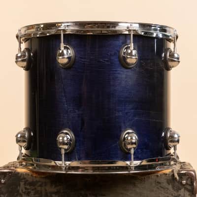 1990s Premier 12x14 Cobalt Blue Tom image 6