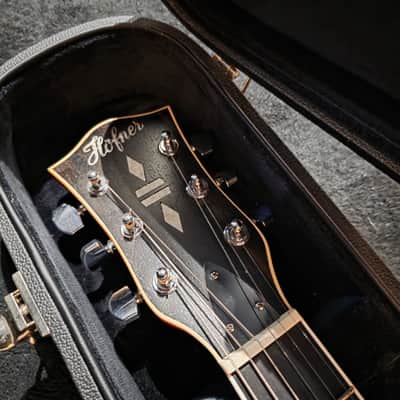 Hofner President Gold Label Custom Shop Cherry Red image 14