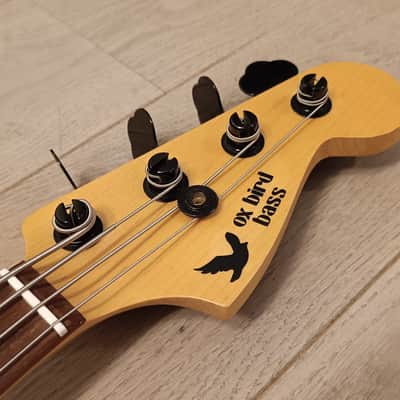 OX Bird Fenderbird  Bass, Gibson TB USA pickups, John Entwistle,2010s - Redburst image 2