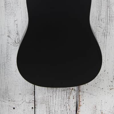 Martin DX Johnny Cash Dreadnought Acoustic Electric Guitar Jett Black w Gig Bag image 10