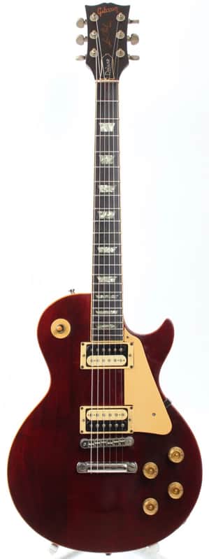 1976 Gibson Les Paul Deluxe Standard conversion wine red image 1