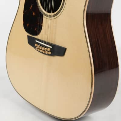 James Goodall Guitars TRD-CL12-7116 Left Handed Dreadnought single cut Owned by Seal image 11
