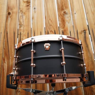 Ludwig / USA #LB427TDC Black Beauty 6.5 x 14" Snare Drum w/ Copper Hdw. - Hot Rod Limited Edition image 5