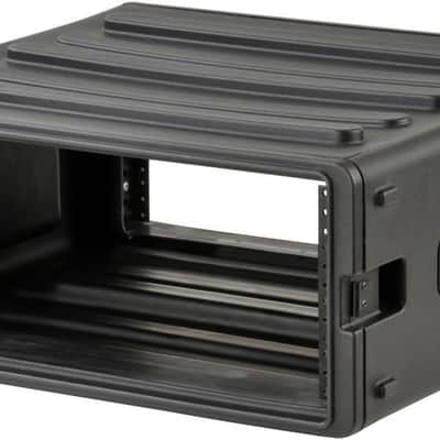 SKB Cases 4U rSeries Standard Roto Molded LLDPE Rack with Flush Carry Handles and Non-Slip Rubber Feet, Includes Rack Mount Screws image 6