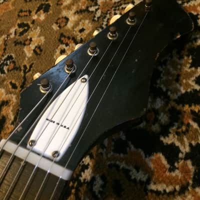 Silvertone 1476 Bobkat Harmony w/ Original Case 1965 Vintage Very Rare Wow! image 4