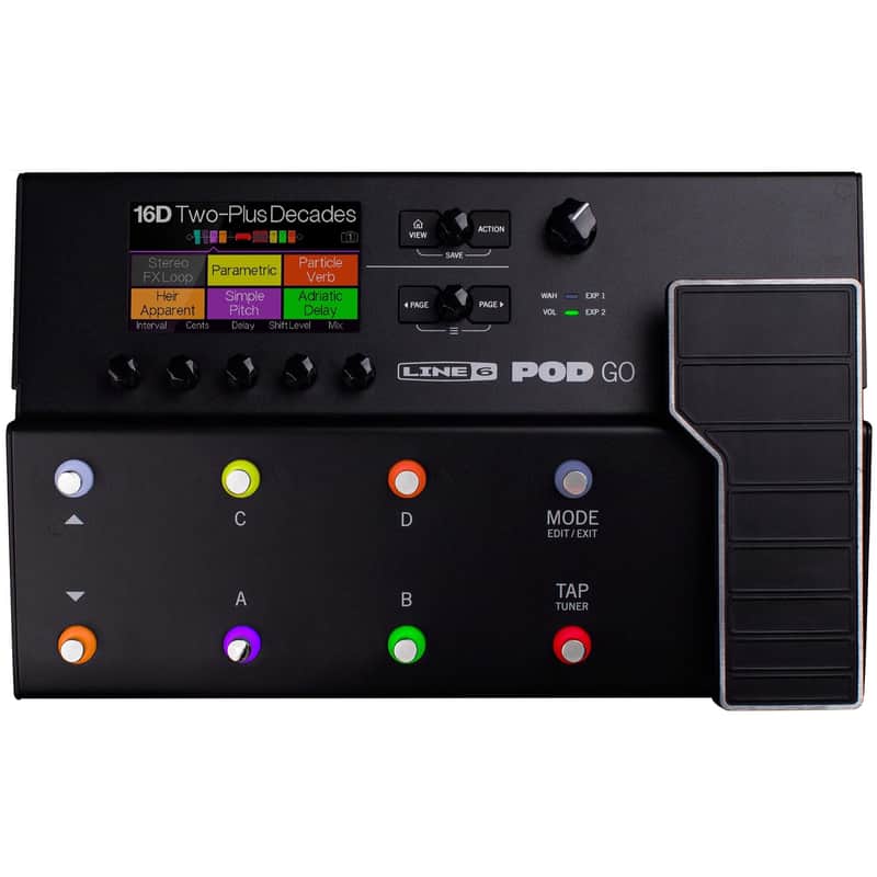 Line 6 POD Go Guitar Effects Processor Pedalboard image 1