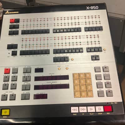 Mitsubishi X-850 reel tu reel + REMOTE CONTROL +CABLE ORIGINAL image 20