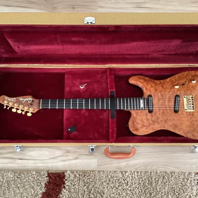 Godin Artisan TC-1 flamed maple top 90s Amberburst image 1