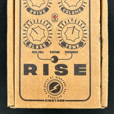 King Tone Guitar Rise V2 with External Dip Switches 2023 - Present - Black image 5