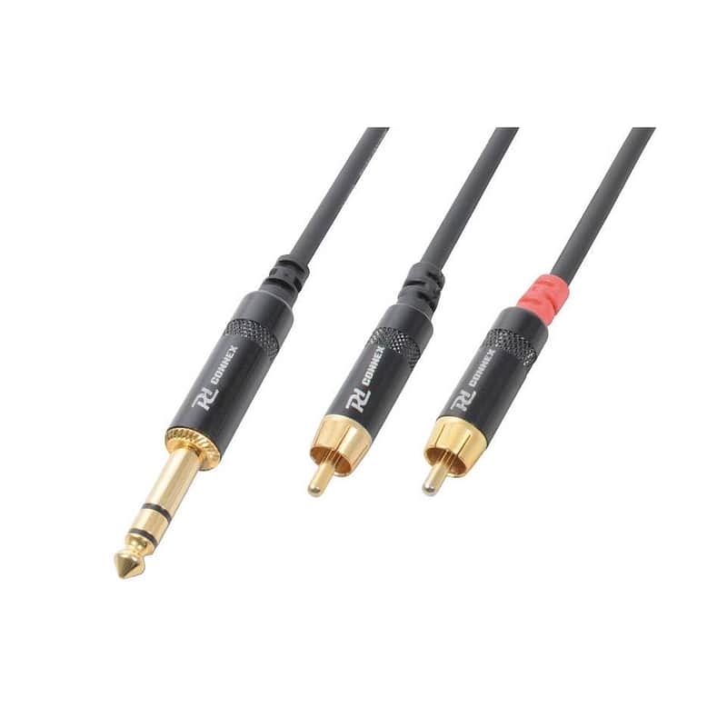 Pd Connex Cx84 3 Cable 6.3 St. 2 Rca M 3.0 M image 1
