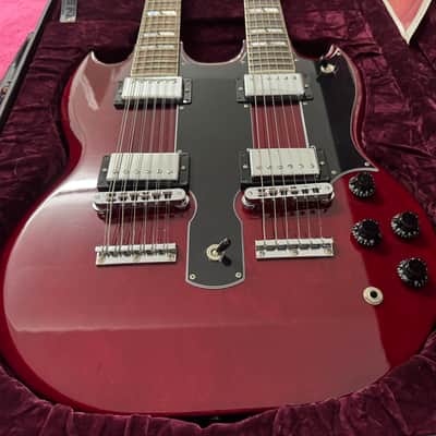 Gibson Custom Shop EDS-1275 Double Neck – 2006 - Heritage Cherry – Near Mint – Collector Grade image 3