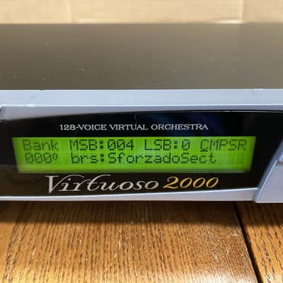 E-MU Systems Virtuoso 2000 Rackmount 128 Voice Virtual Orchestra For Sale + 3 Sound ROMs image 7