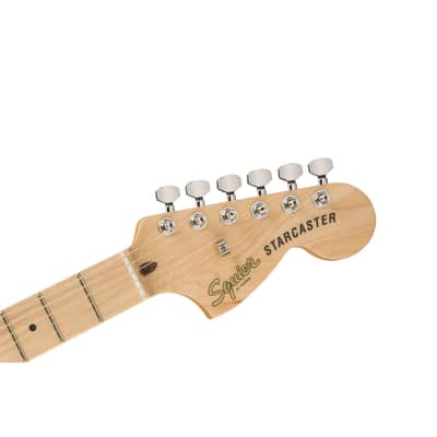 Squier Affinity Starcaster Deluxe SSB Sienna Sunburst - Electric Guitar image 5