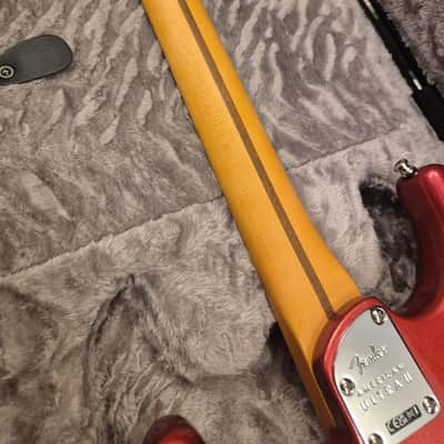 2025 Fender American Ultra II Stratocaster MN HSS Sinister Red image 19