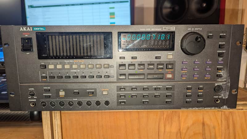 Akai DR8 8-Track Digital Recorder | Vintage Hard Disk Multitrack Recorder Japan image 1