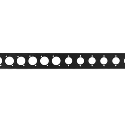 Adam Hall 872211 1HE U-Rackblende Alu image 1