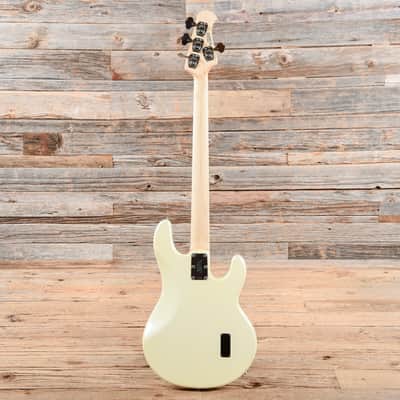 Music Man StingRay Bass LEFTY White 2016 image 5