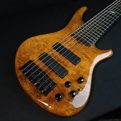 Used Roscoe SKB3007 SKB 3007 7 String Bass w/ Hard Case 35