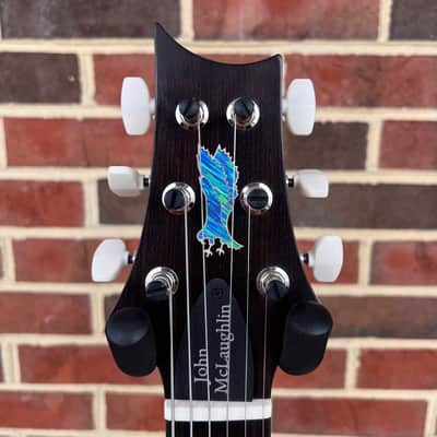 PRS Private Stock John McLaughlin Limited Edition, Signed by John McLaughlin, Flame Maple Top, Mahogany Body, Hormigo Neck, Celtic Knot Inlays, Hardshell Case image 6