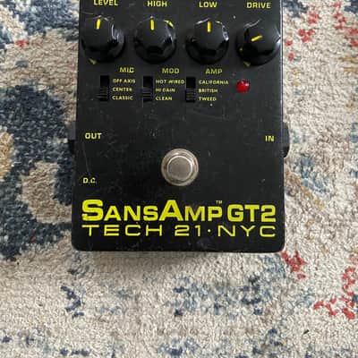 Tech 21 SansAmp GT2 Tube Amp Emulation Pedal | Reverb