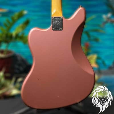 Fender Custom Shop 1964 Jaguar Faded Burgundy Mist CZ578800 image 2
