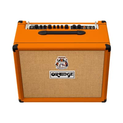 Orange Amps Super Crush 100W Guitar Amplifier Head Combo, 100 Watt Class A/B Power Amp, Balanced XLR Output, Digital Reverb Module image 6